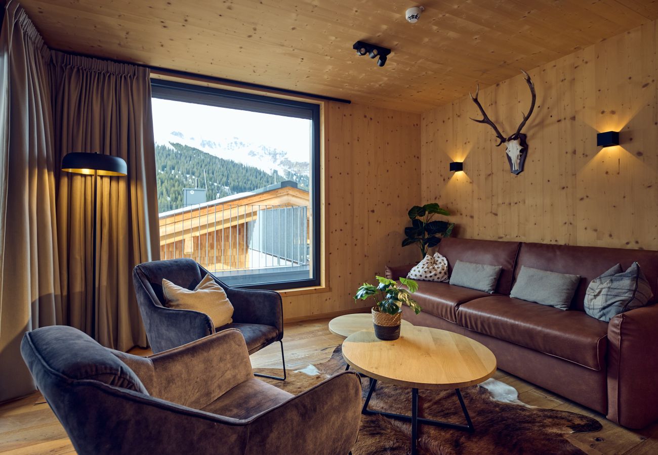 Appartement in Gargellen - Alm-Lodge Montafon 7 | Ski-in-out with sauna | 5807 