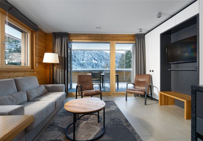 Appartement in Gargellen - Tweekamerappartement met één slaapkamer  met Sauna 