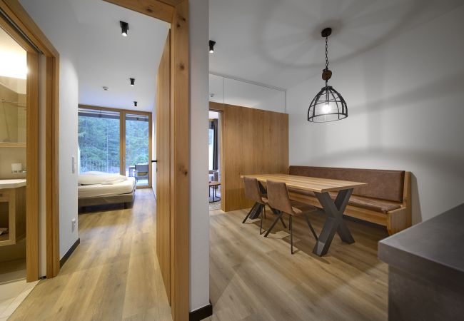 Appartement in Gargellen - Groot appartement met slaapkamer en woon-slaapkamer 