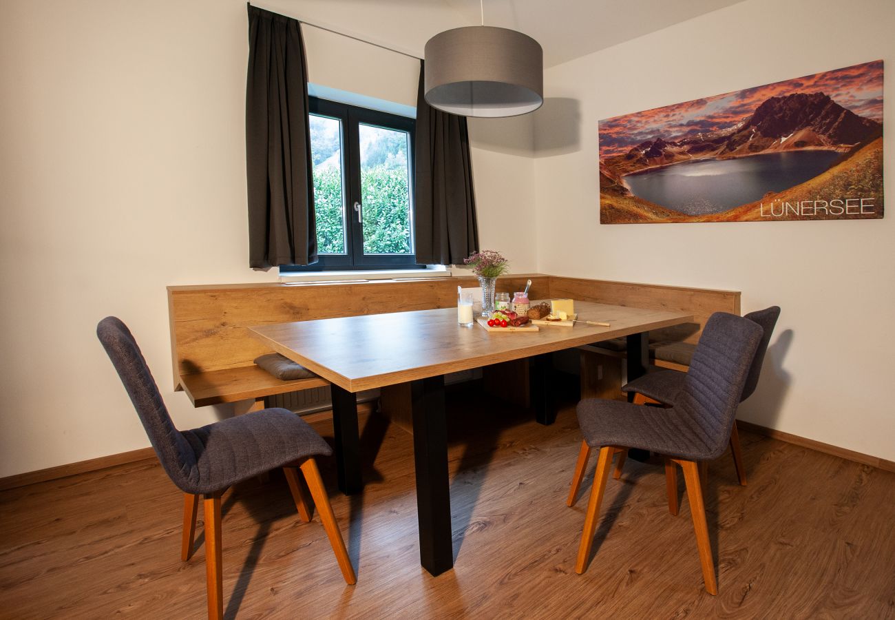 Wohnbereich Montan Chalet-Apartment